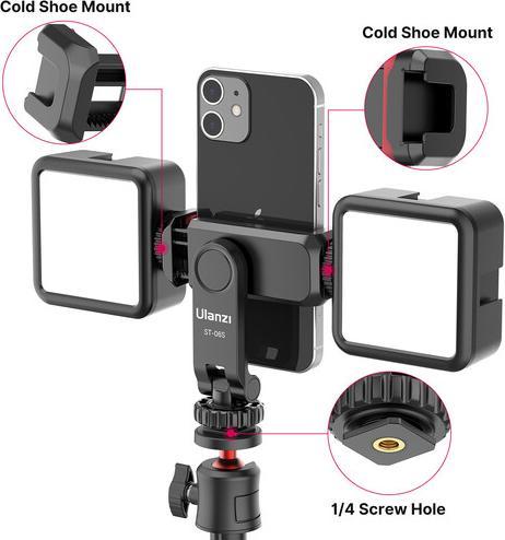 Produktbild Ulanzi Halterung ST-06S (Stativ Smartphone Halterung)