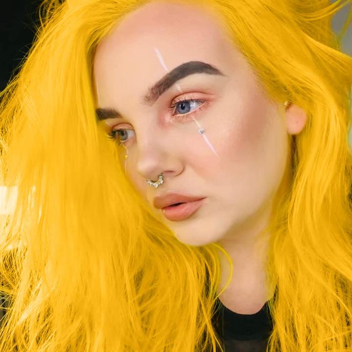 Actual product image Manic Panic Semi-permanent Hair Colour Cream (Sunshine)