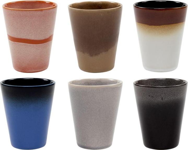 Produktbild Tavola Kaffeebecher 310ml Steingut 6 Stück (310 ml, 6 x)