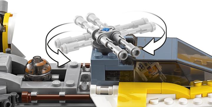 Actual product image LEGO Y-Wing Starfighter (75172, LEGO Star Wars)