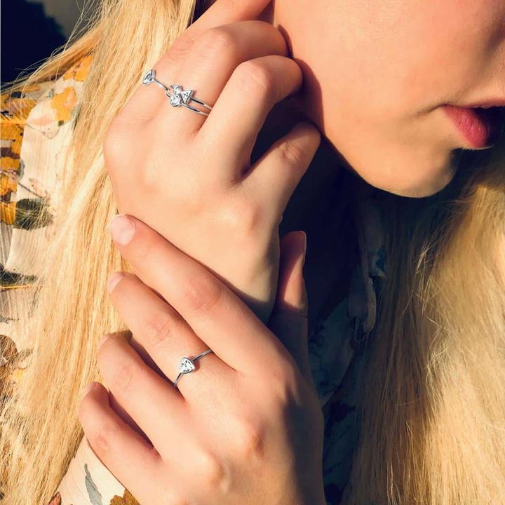 Actual product image Candy Harriet ring, 925 Sterling silver (52, 925 Silver)