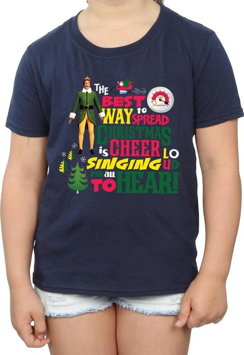 Immagine prodotto Elf Christmas Cheer Maglietta Ragazze (128)