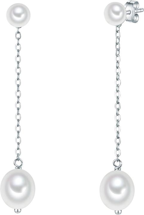 Produktbild Valero Pearls Damen Sterling Silber Süsswasser-Zuchtperle silber - 31638 (Perle, 925er Silber)