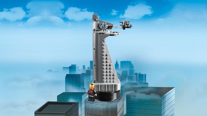 Actual product image LEGO Marvel Avengers toren - 40334 (40334, LEGO Marvel)