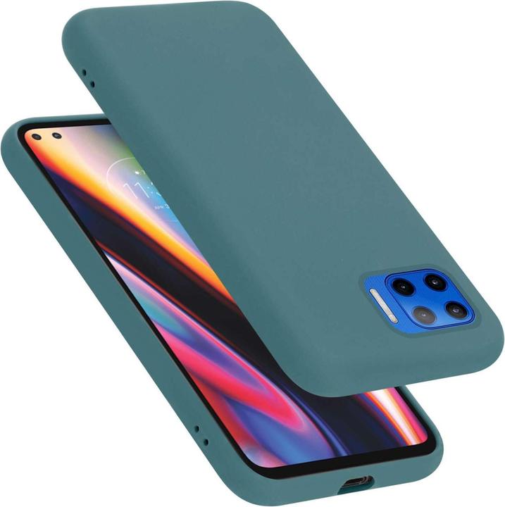 Immagine prodotto Cadorabo Custodia per Motorola MOTO G 5G PLUS TPU Liquid Silicone Case (Motorola Moto G 5G Plus)