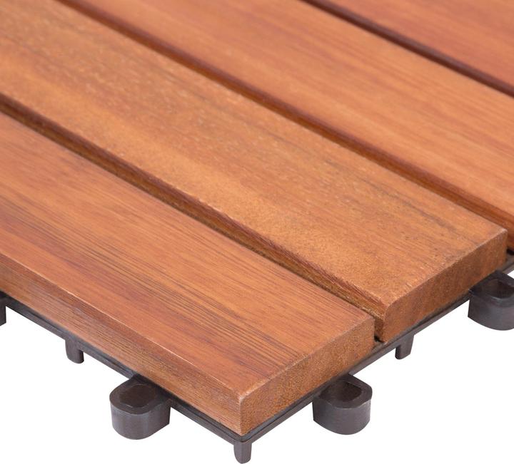 Immagine prodotto Deuba Piastrelle in legno (33 x, 30 x 30 cm)