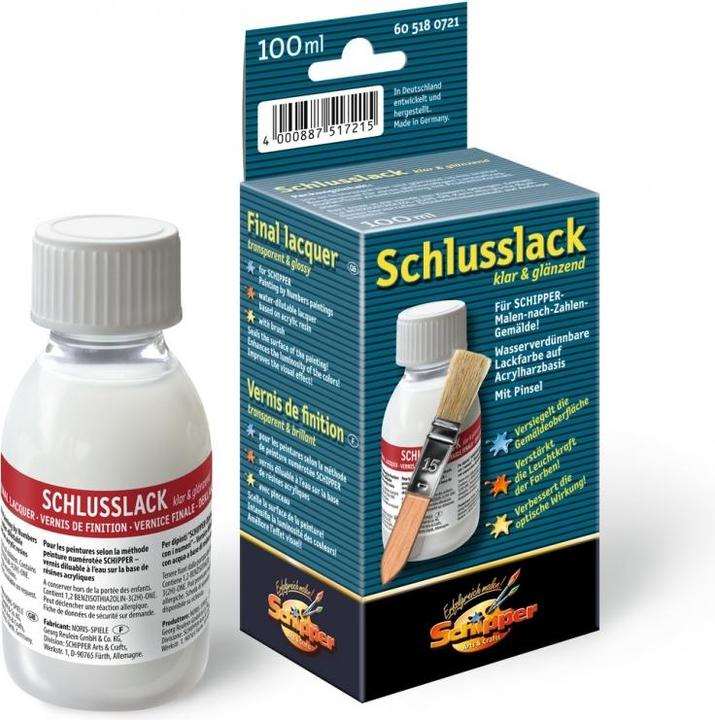 Produktbild Schipper Malen Nach Zahlen: Schlusslack klar & glänzend