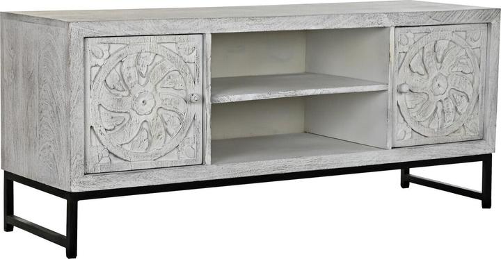 Actual product image DKD Home Decor TV furniture Metal Mango wood (130 x 40 x 55 cm) (130 x 40 x 55 cm)