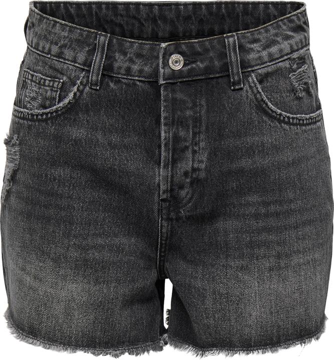 Only ONLGABI Hohe Taille Normal geschnitten Jeans-Shorts Jeans-Shorts