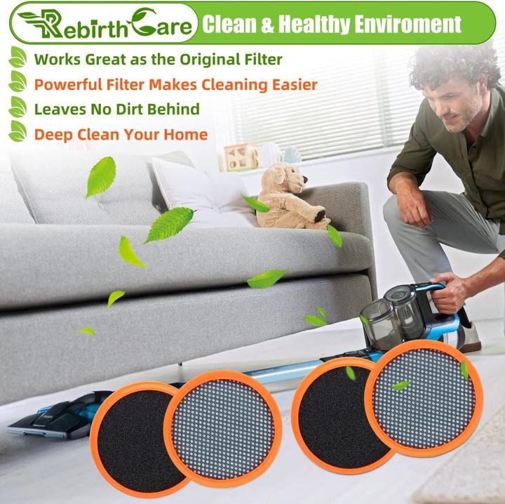 Image du produit Plutoos 2 filtres FC8009/01 pour Philips Aspirateur à Piles SpeedPro & SpeedPro Aqua Pièces détachées