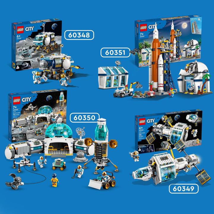 Actual product image LEGO Space Centre (60351, LEGO City, LEGO Rare Sets)
