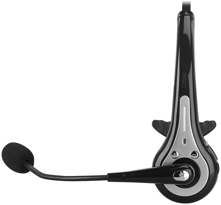 Produktbild Callstel Profi-Mono-Headset mit Bluetooth, Geräuschunterdrückung, 10-Std.-Akku (Kabellos, USB-A)