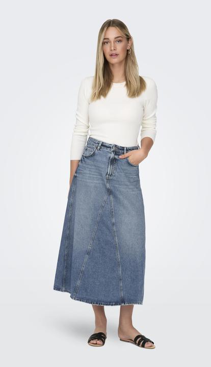 Immagine prodotto Only Gonna lunga a vita alta in denim (S)