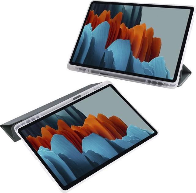 Actual product image MU Classic Triple foldable case with stylus holder (Galaxy Tab S7+)