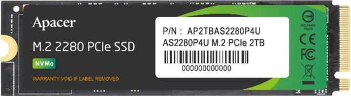 Produktbild Apacer as2280p4u 256gb ssd (256 GB, M.2 2280)