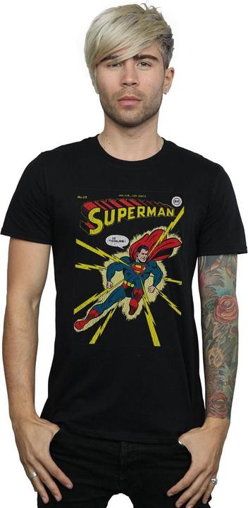 Actual product image Mens Superman No. 32 Cover T-Shirt (L)