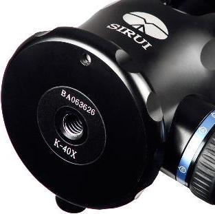 Actual product image Sirui K-40X ball head (Spherical head)