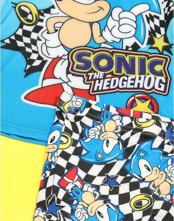 Produktbild Sonic The Hedgehog Boys Ring Two-Piece Swimsuit (122)