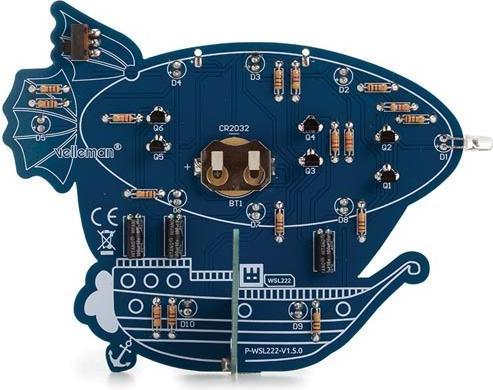Immagine prodotto Whadda Zeppelin In Design Retrò - Kit Per Imparare A Saldare (Kit elettronica)