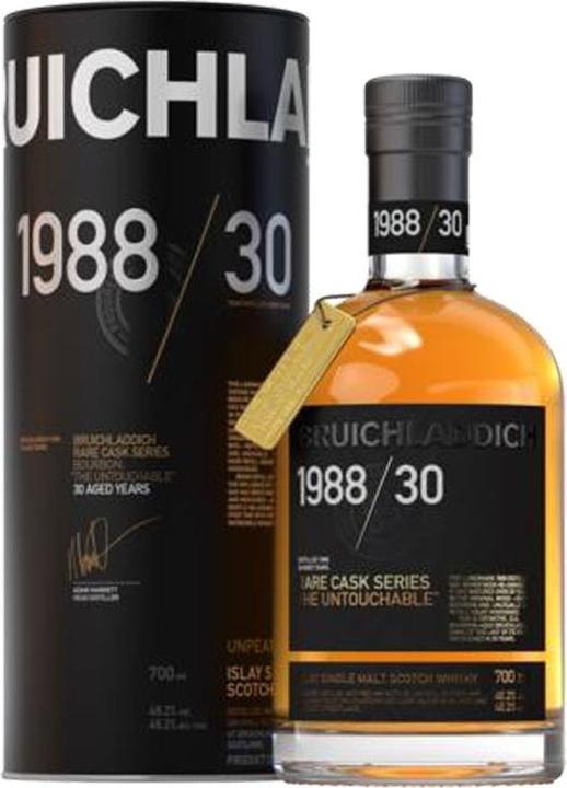 Bruichladdich 1988 30 Year Old Rare Cask Series (Single Malt, Scotch whisky)