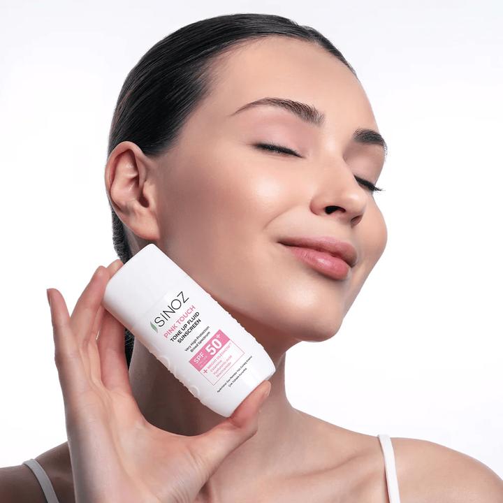 Produktbild Sinoz Pink Touch Tone Up Sun Cream (Sonnencreme, SPF 50+, 50 ml)
