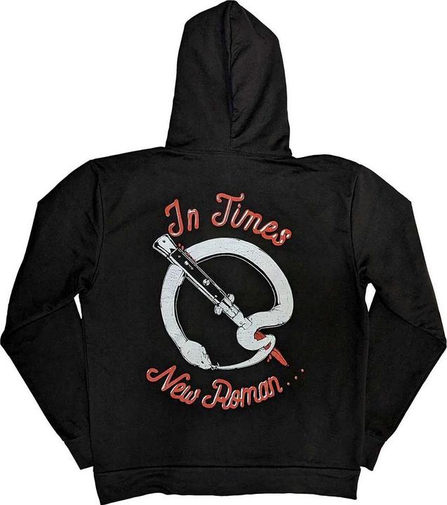 Actual product image Queens Of The Stone Age Unisex Adult Snake Logo Hoodie (M)
