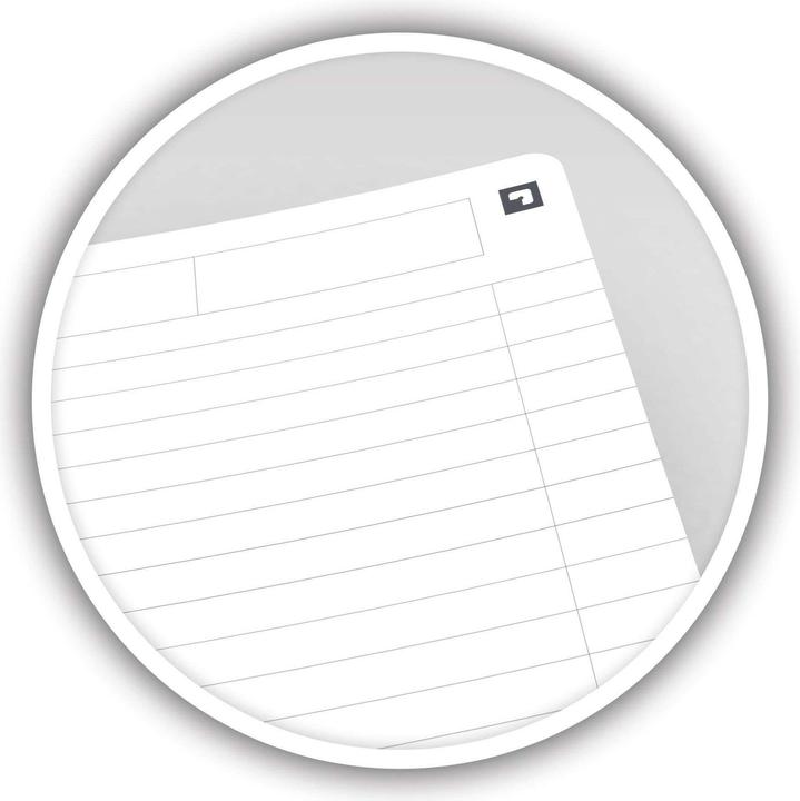 Produktbild Oxford Spiralbuch Smart Black (A5, Blanko, Weicher Einband)