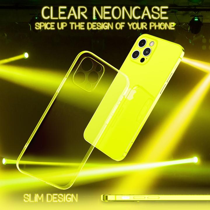 Produktbild Nalia Klare Neon Handyhülle (Apple iPhone 12 Pro)