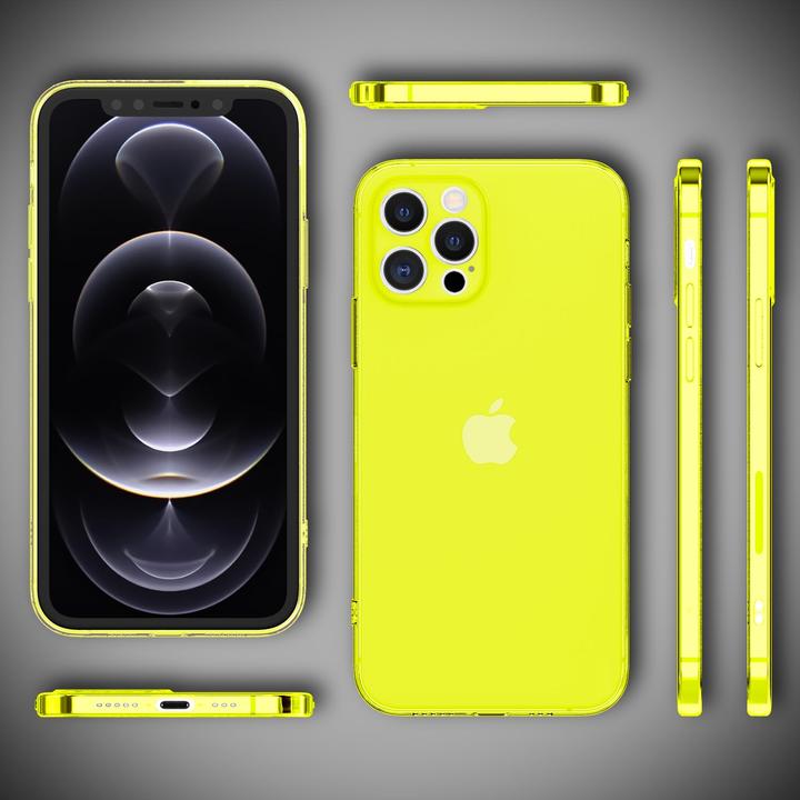 Produktbild Nalia Klare Neon Handyhülle (Apple iPhone 12 Pro)