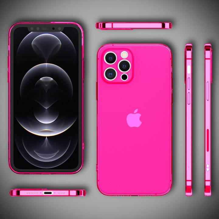 Produktbild Nalia Klare Neon Handyhülle (Apple iPhone 12 Pro)