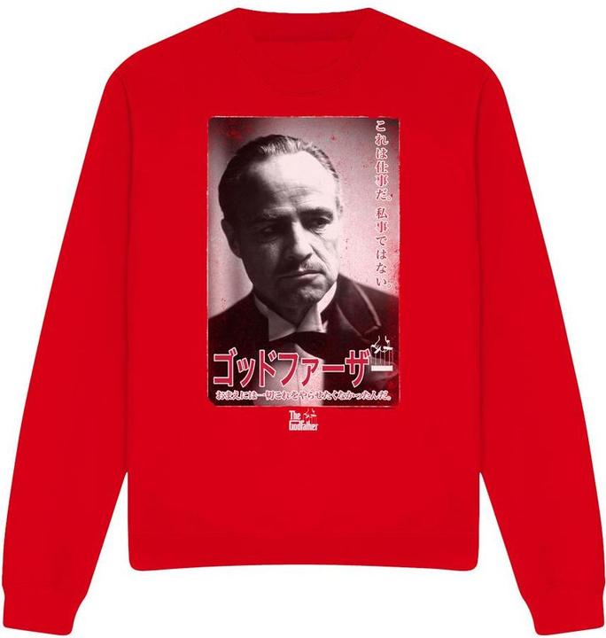 Actual product image The Godfather Unisex Adult Don Vito Corleone Kanji Sweatshirt (XXL)