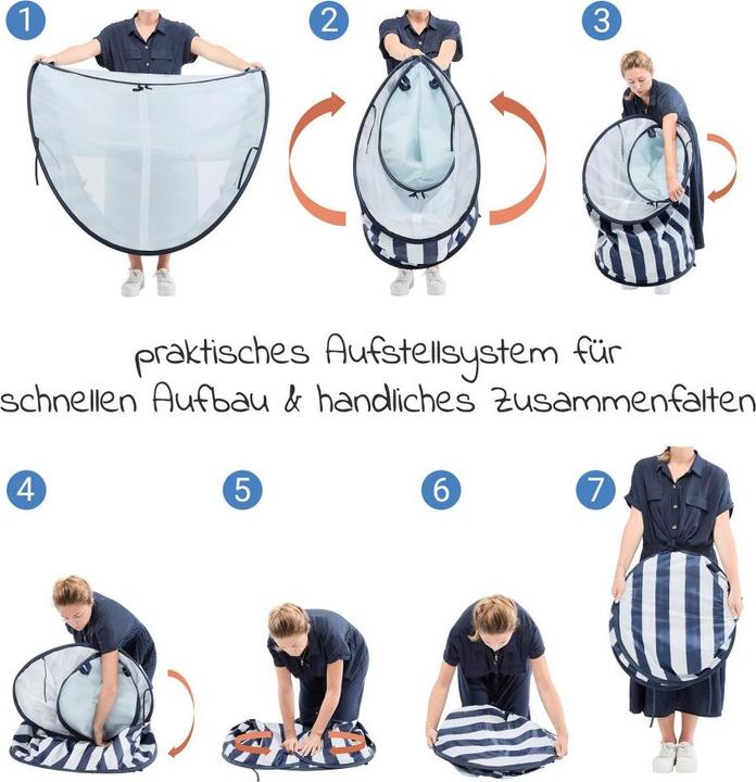 Produktbild Babymoov Pop-Up Strandmuschel mit UV-Schutz