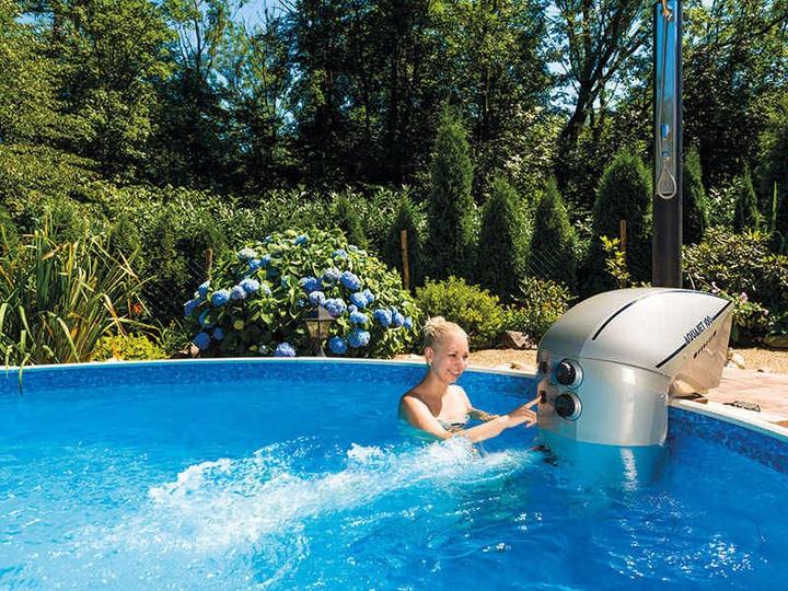 Produktbild Azuro AquaJet 100 (100 m3/h) – für Aufstell-/Einbaubecken + 7 Farben LED-Licht