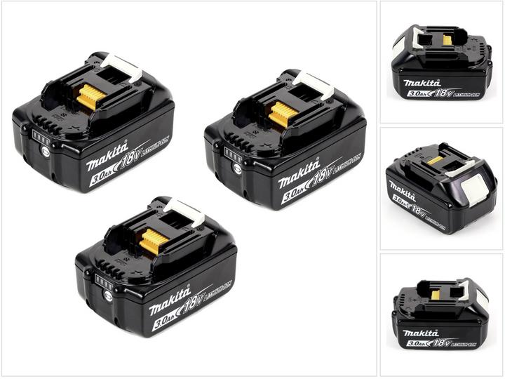 Actual product image Makita BL 1830 B Set (18 V)