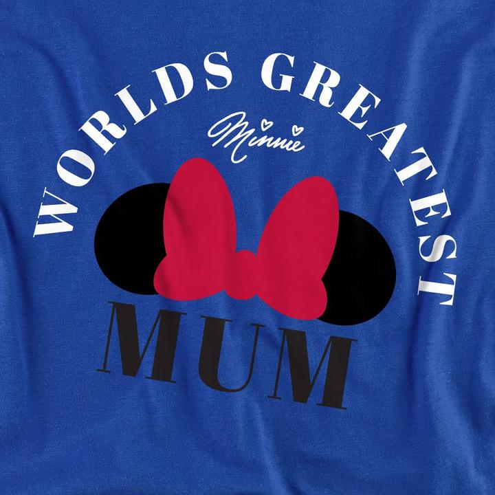Produktbild Minnie Mouse World's Greatest Mum TShirt Muttertag (L)