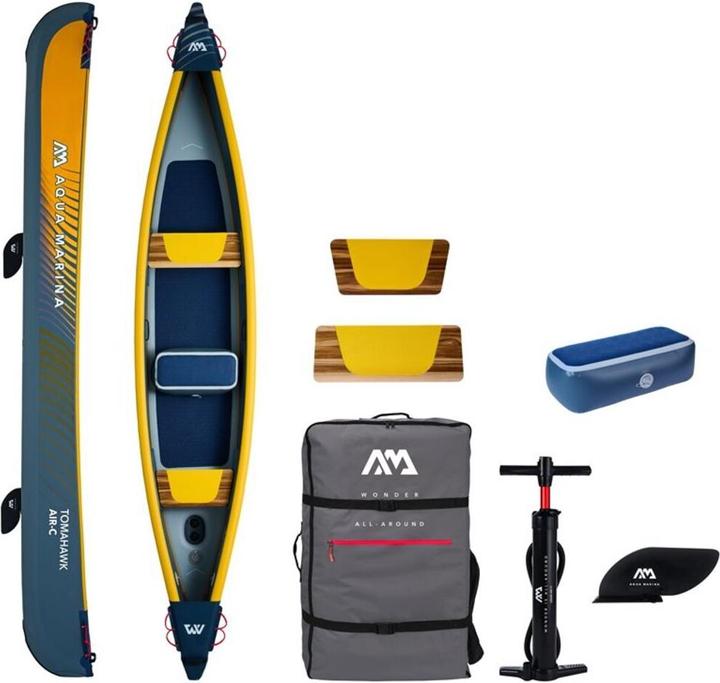 Aqua Marina Tomahawk AIR-C 3-Personen Speed Kajak (3 Pers.)
