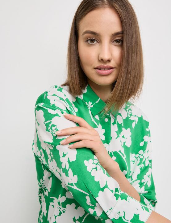 Produktbild Taifun 3/4 Arm Bluse mit Floralprint Bluse 3/4 Arm - 62798 (40)