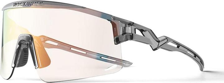 Produktbild Rockbros Cycling Glasses Photochromic, with UV Protection and Corrective Insert - Transparent Black (Transparent Schwarz, Transparent Black)