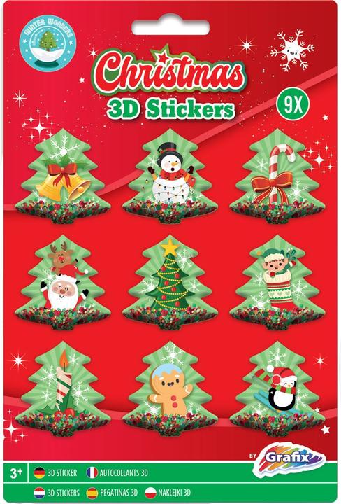 Immagine prodotto Grafix Adesivo 3D di Natale