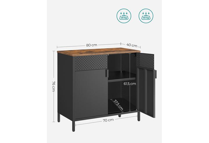 Produktbild Songmics Jeff (80 x 40 x 76 cm)
