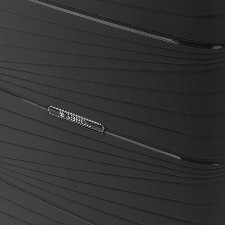 Actual product image Gabol Kiba 4-wheel suitcase set 3-piece with stretch fold (224 l, XL (from 140l))