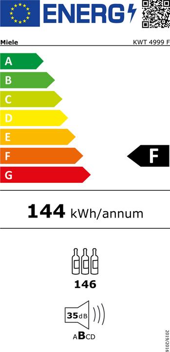 Energy Label Miele KWT 4999 F