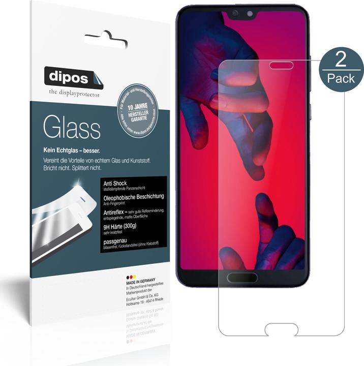 Produktbild Dipos Displayschutz Anti-Shock (2 Stück, Huawei P20 Pro)