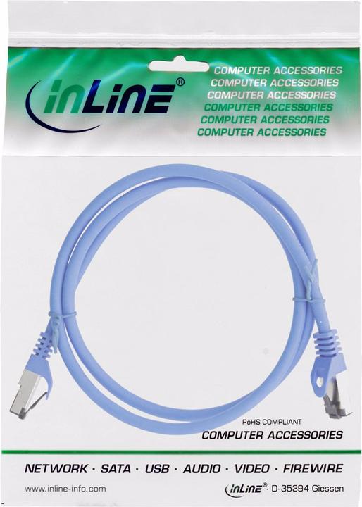 Immagine prodotto InLine Cavo patch (S/FTP, CAT8.1, 0.25 m)