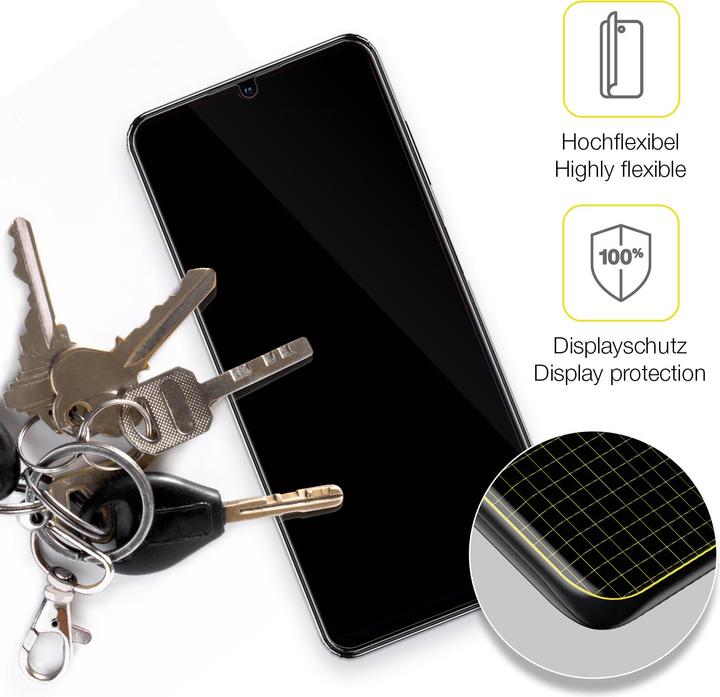Produktbild Dipos Displayschutzfolie Full-Cover 3D (1 Stück, ZTE Blade V40s)
