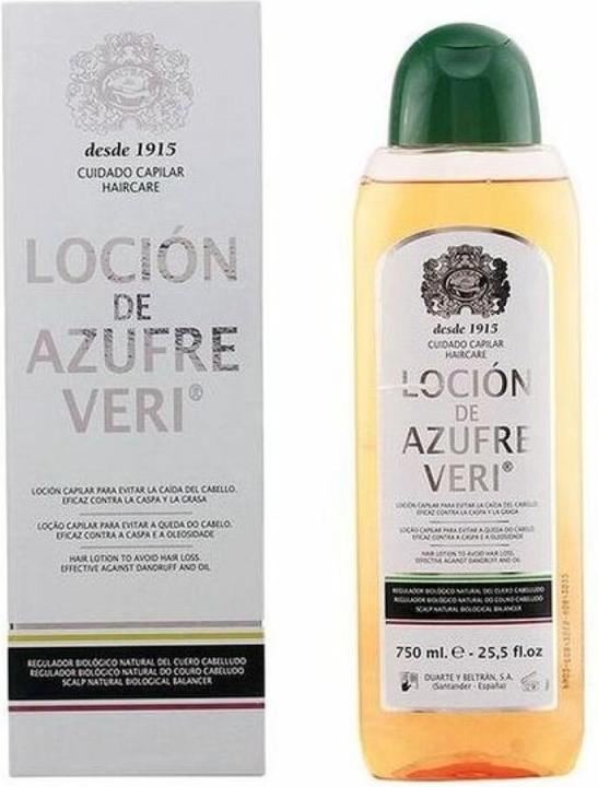 Produktbild Inteacosmetics AZUFRE VERI locion anti-caída 750 ml (750 ml)