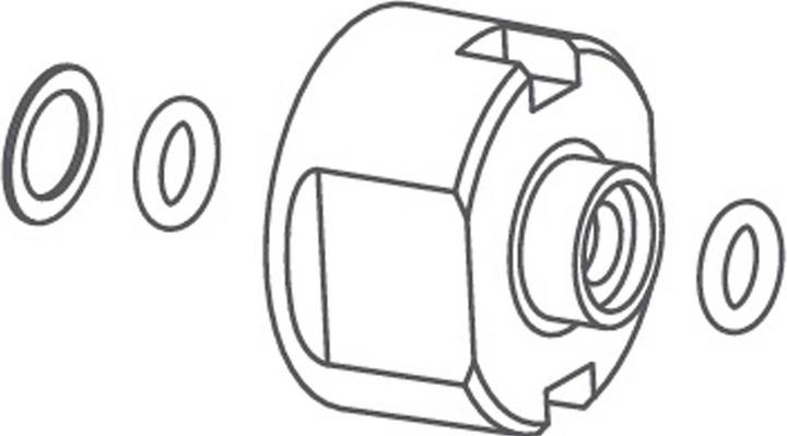 Image du produit Absima Boîtier et joint du différentiel