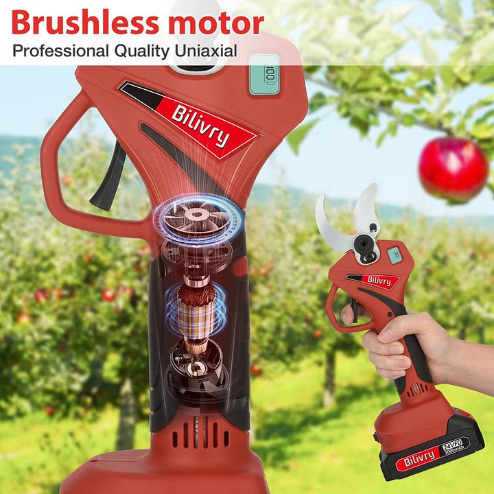 Actual product image Bilivry Battery pruning shears 24V