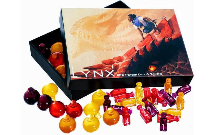 Produktbild LYNX Zubehör RPG DND Heiltränke Markierer & Würfel -EN-