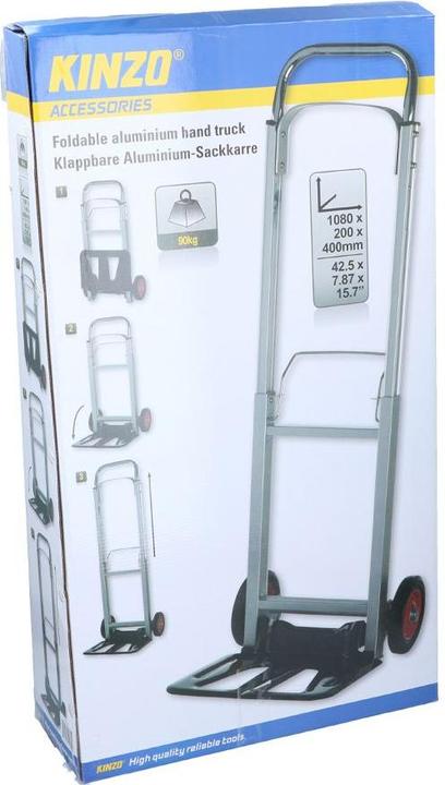 Image du produit Kinzo Camion à main pliable alu 90kg (90 kg)